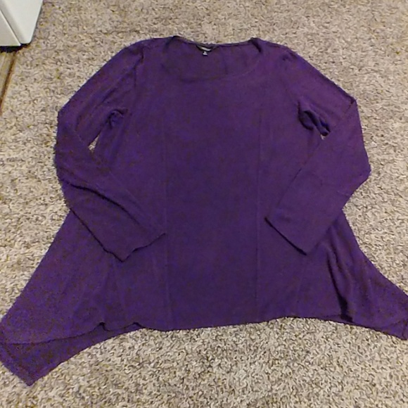 Comfy purple pullover sweater - Picture 1 of 2